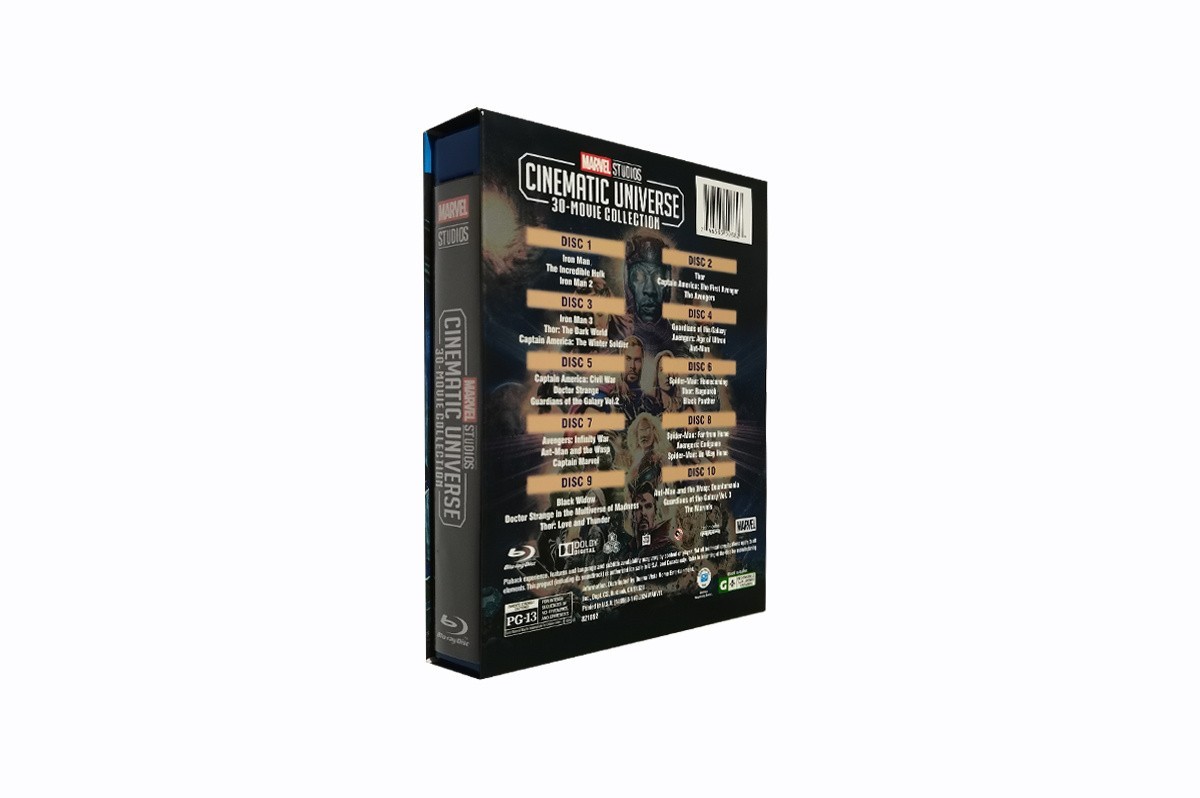 Marvel Studios Cinematic Universe 23-Movie Collection ( Blu-ray ,8-Disc Set ) US