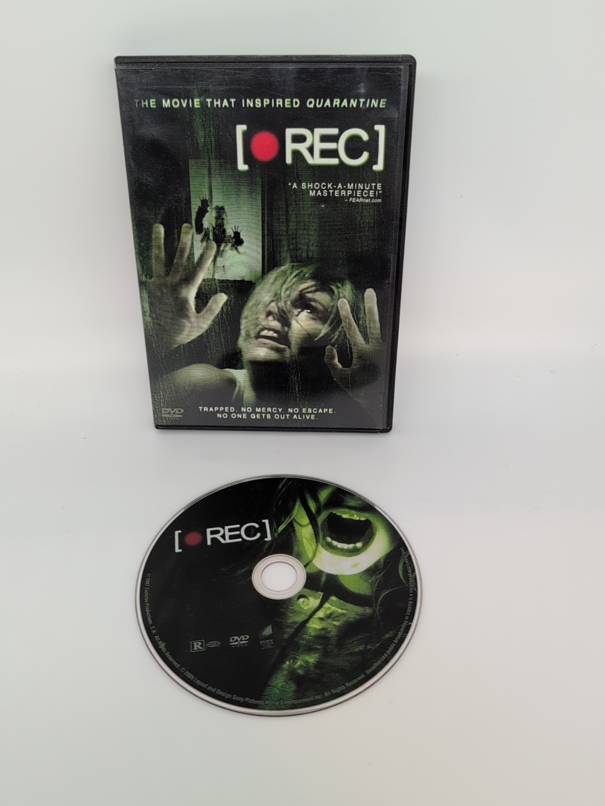 REC DVD 2009 Martha Carbonell, Vicente Gil, David Vert Quarantine Horror Found