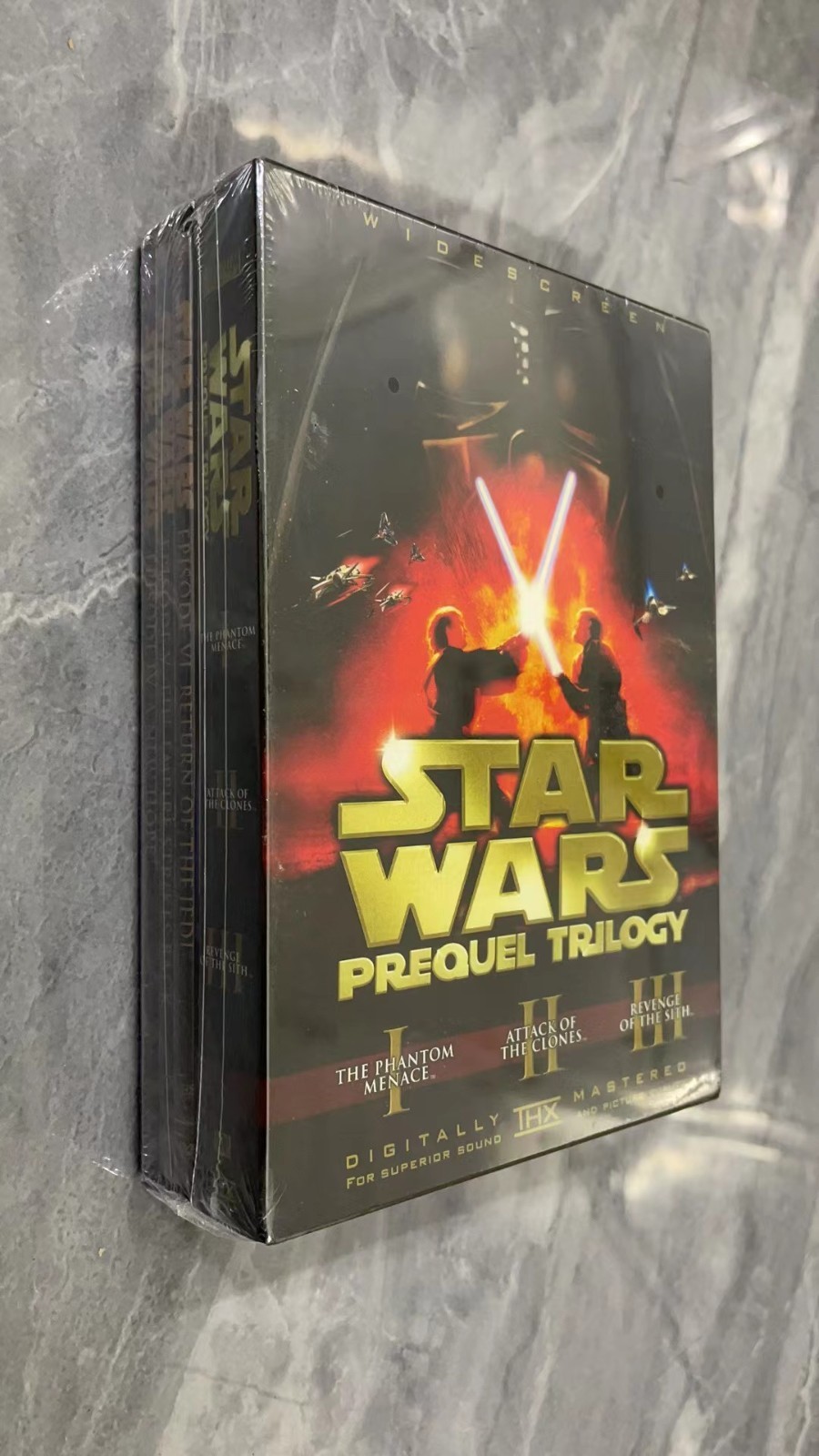 Star Wars Trilogy & Star Wars Prequel Trilogy 1-6 (DVD 12-Discs) New Sealed