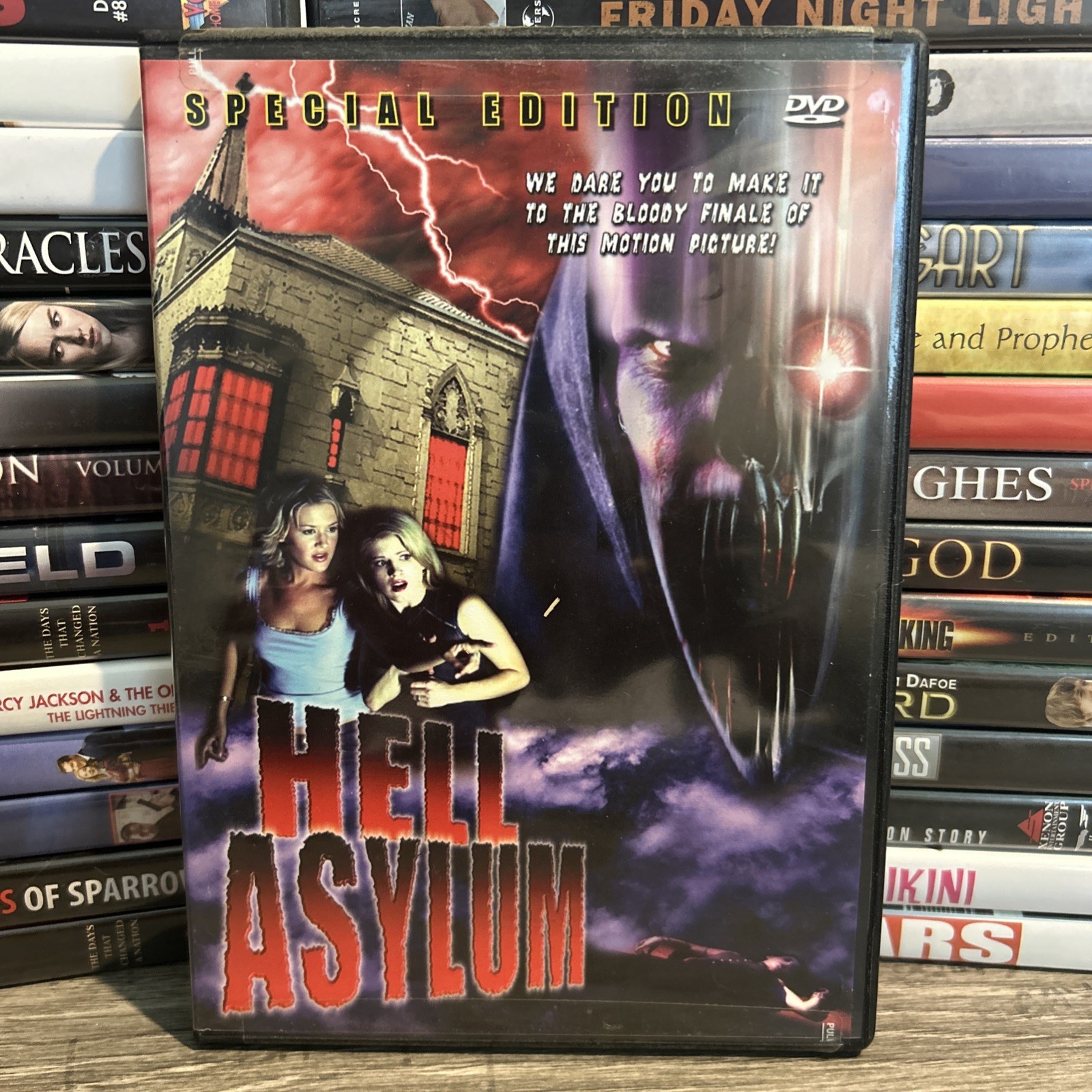 Hell Asylum (DVD, 2002, Special Edition) Rare Horror, Danny Draven, Oop LN – K
