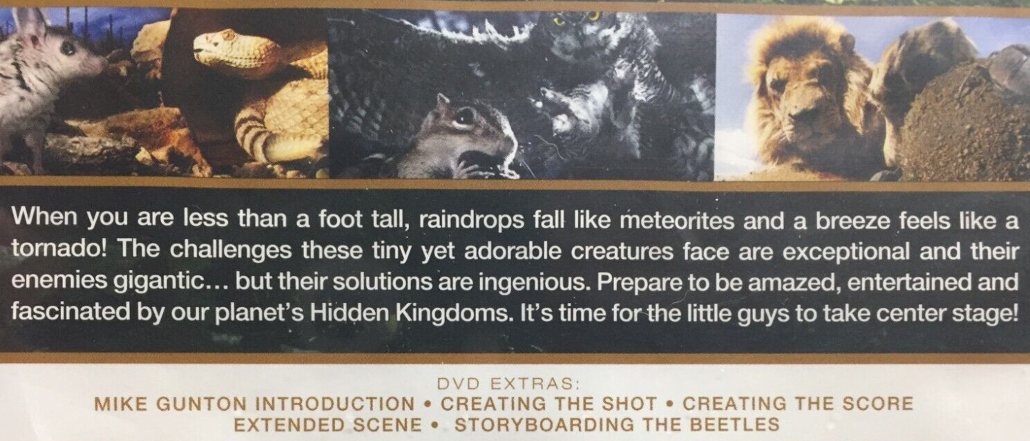 BBC Earth: Hidden Kingdoms Mini-Series (Blu-ray,2014) Stephen Fry,BRAND NEW!