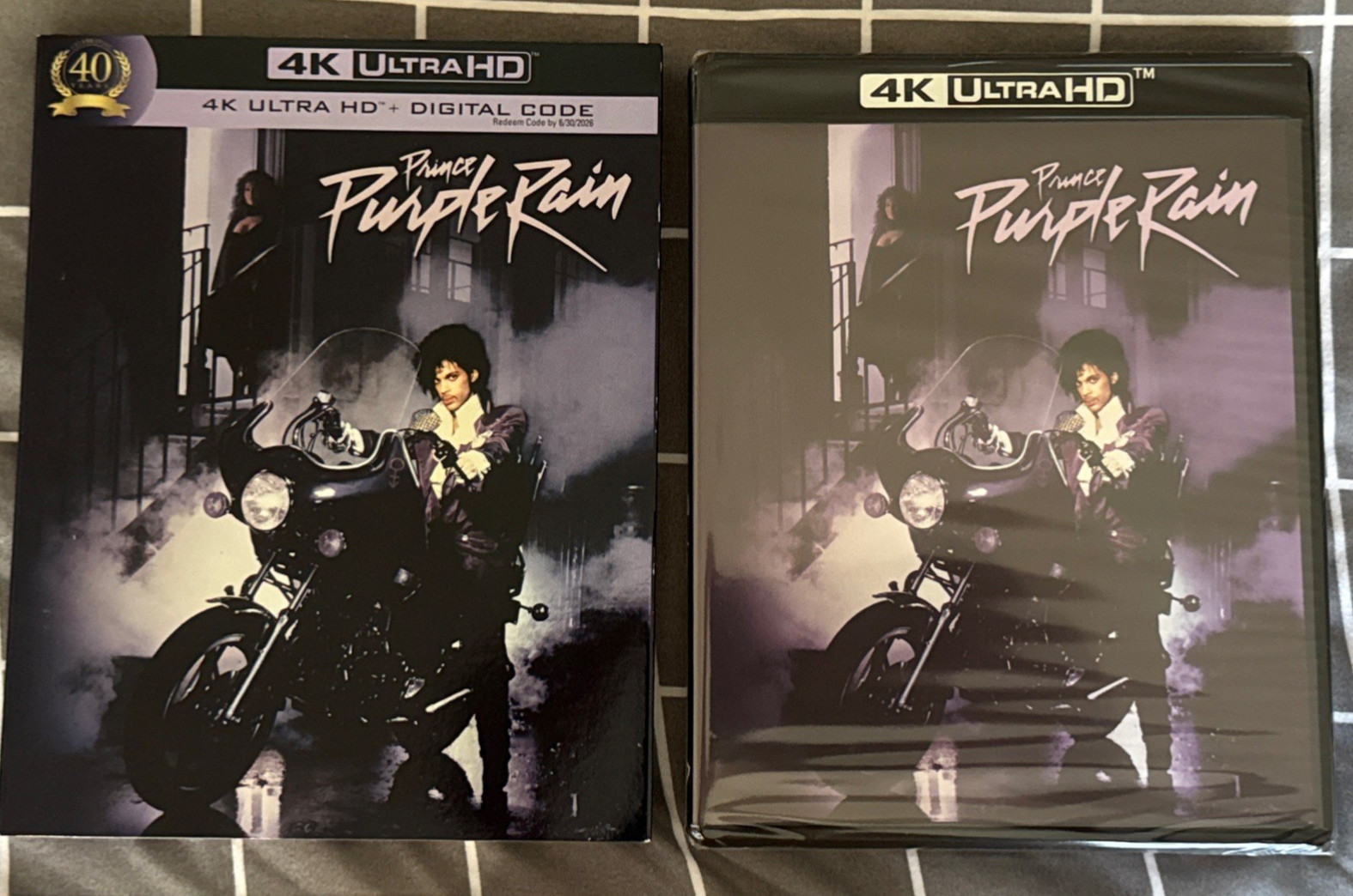 Purple Rain 4K UHD & Slipcover *READ* Prince Morris Day And The Time