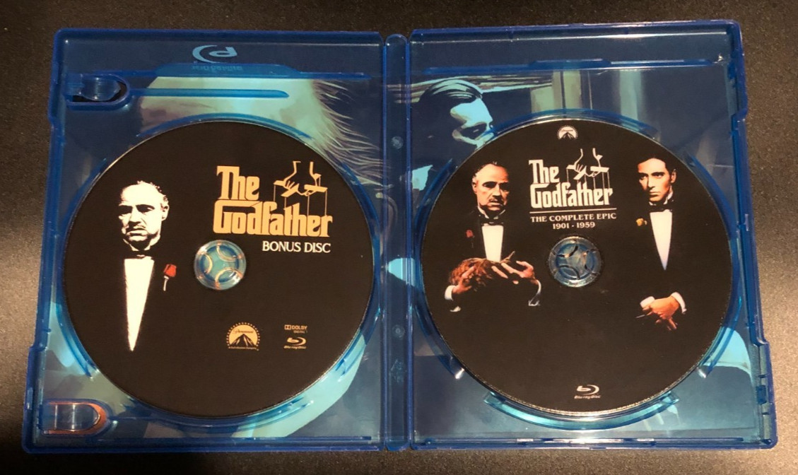 The Godfather – The Complete Epic 1901-1959 Blu-ray, REGION FREE, FACTORY SEALED
