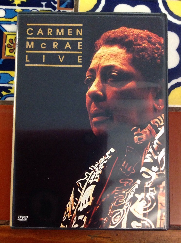 (Out Of Print) Carmen McRae – Live (DVD, 1999) 21 Songs 81 Minutes