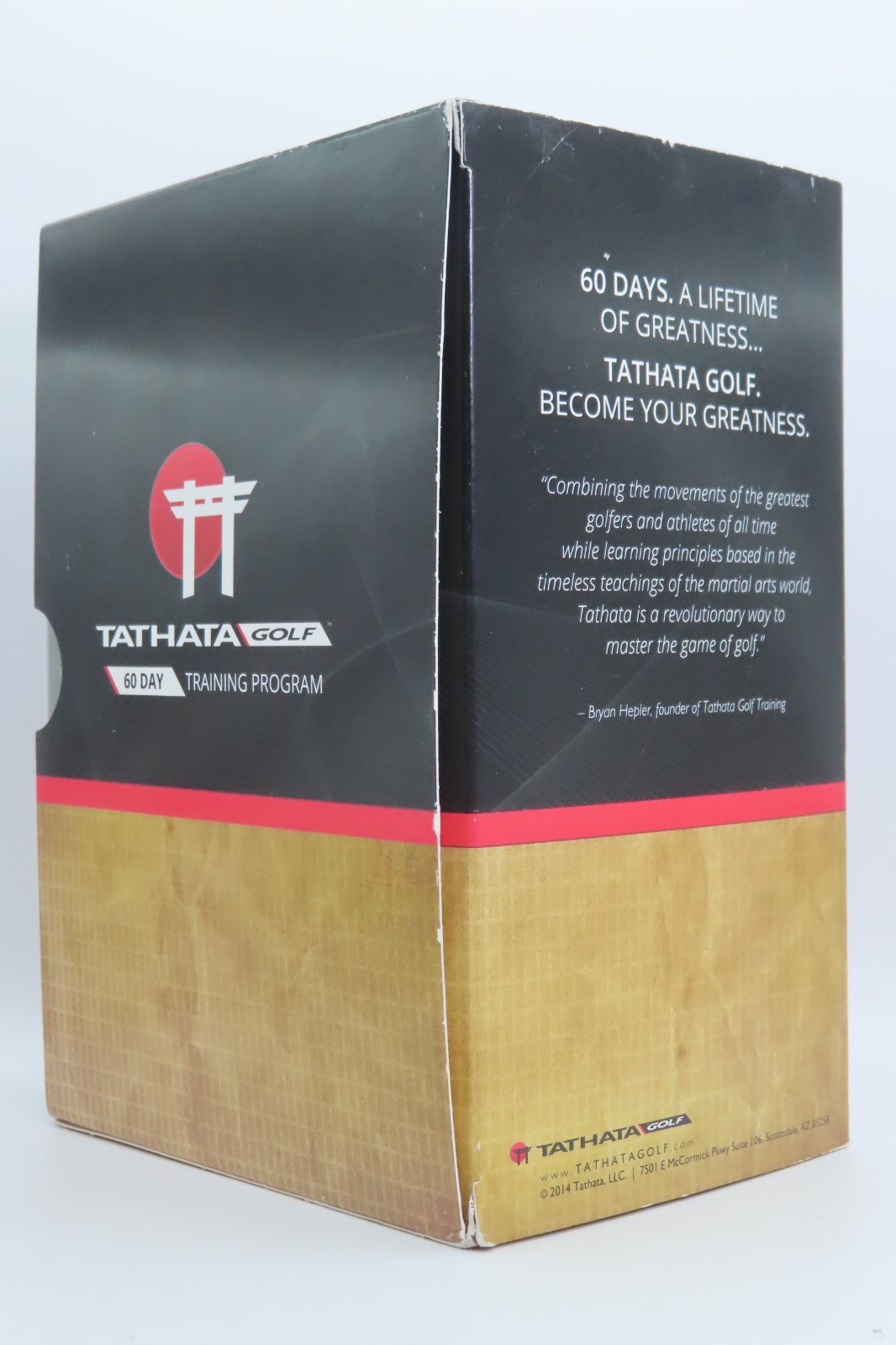 Like New – Tathata Golf 60 Day Training Program DVD Box Set 01-60 30 Discs