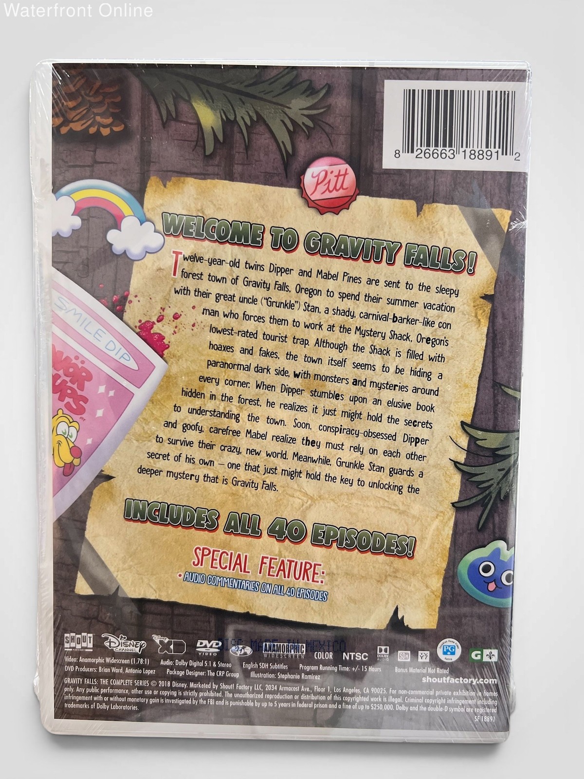Disney Gravity Falls 6 DVD Set The Complete Series New Sealed