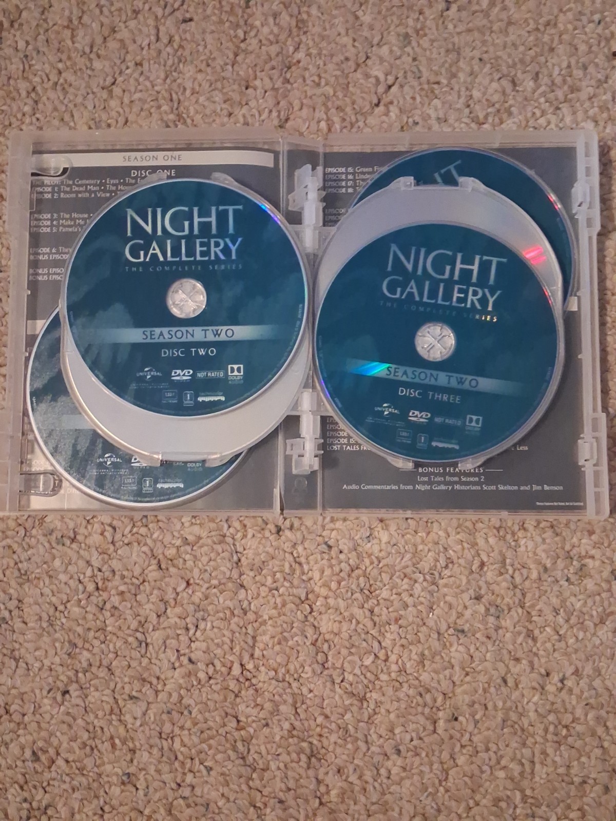 The Twilight Zone: The Complete Series 24 Blu-Ray Set & Night Gallery DVD Set