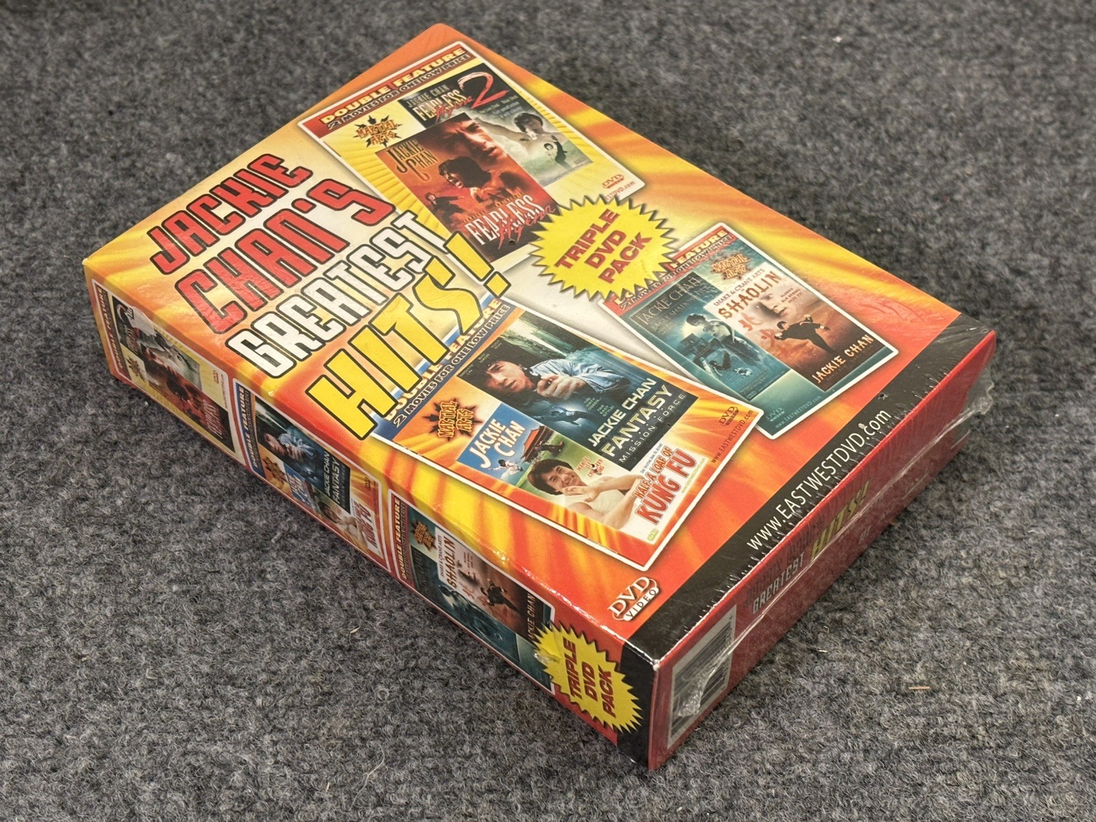 Jackie Chan’s Greatest Hits – Triple DVD Pack (6 Movies) – New Sealed