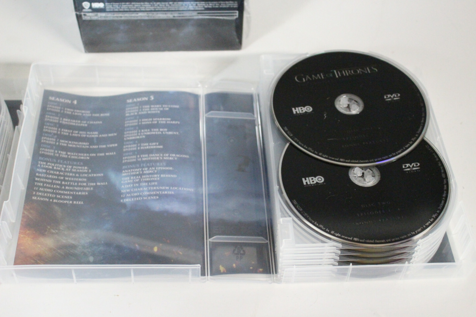 Game of Thrones Complete Series Seasons 1-8 (DVD 38-Disc Box Set)