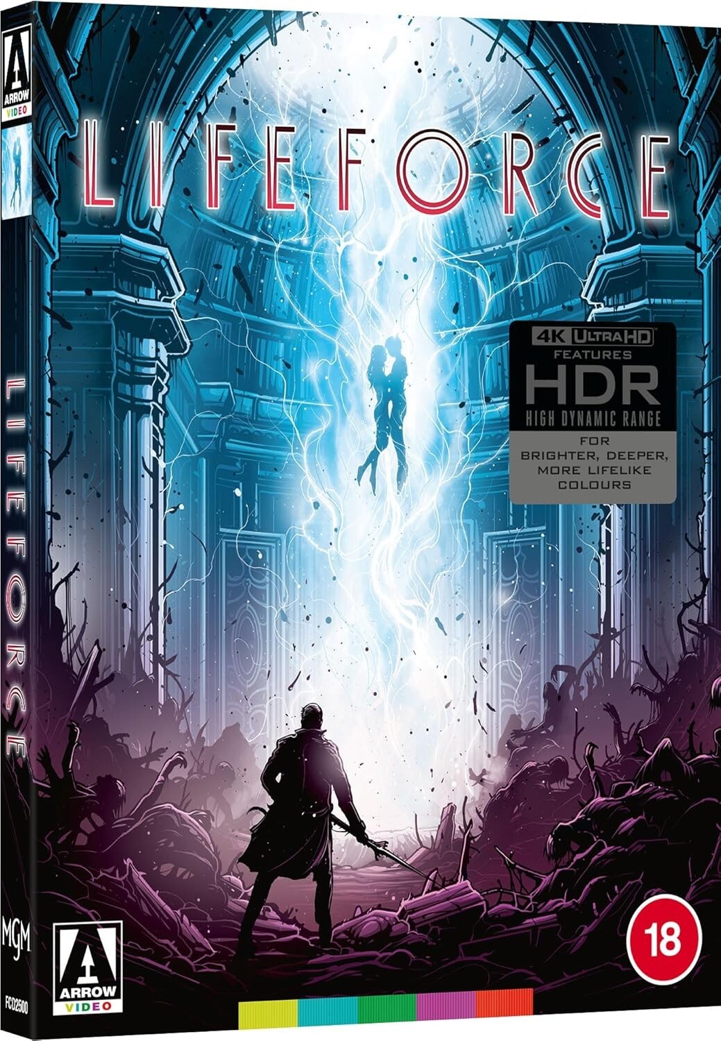 LIFEFORCE [4K UHD Blu-ray] (1985) Arrow Video UK Limited Edition Sci-fi Horror