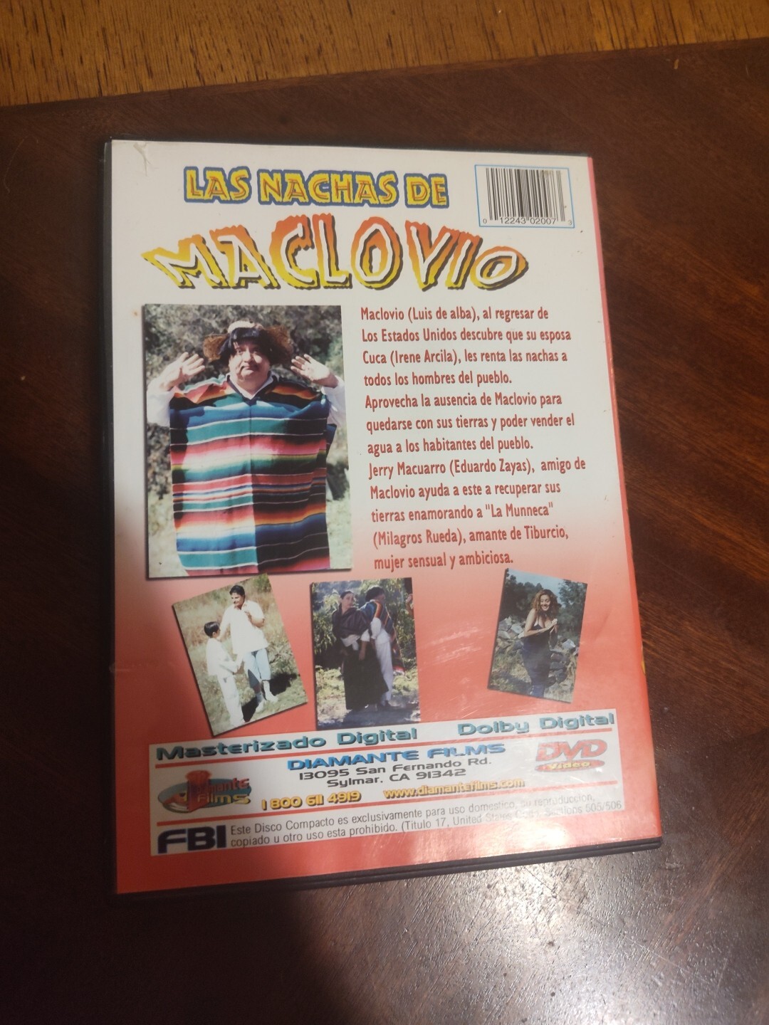 Las Nachas De Maclovio (DVD,2005)
