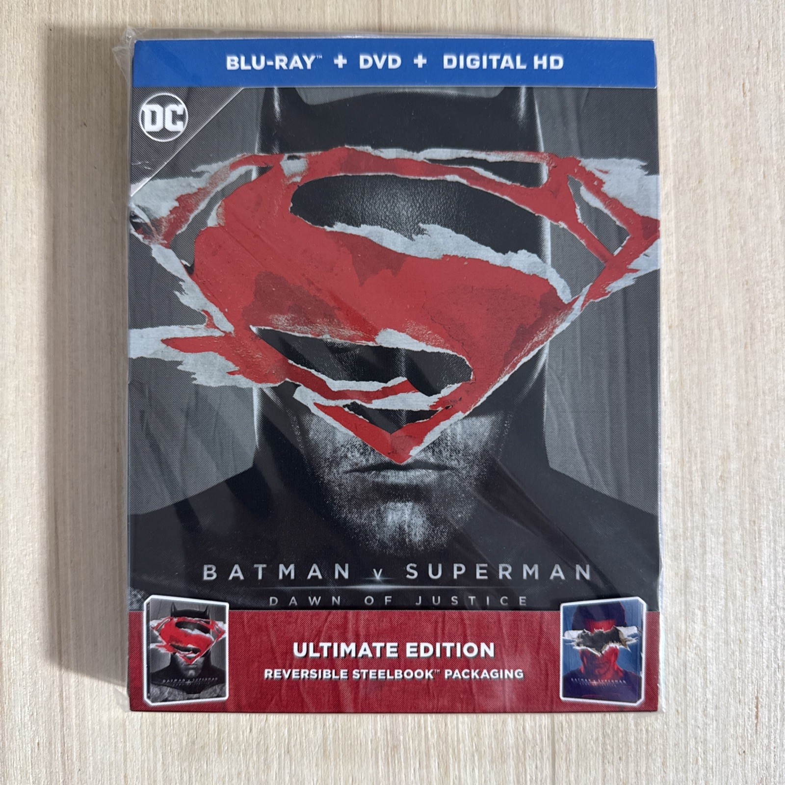 WARNER BROS – Batman v Superman: Dawn of Justice Best Buy Excl Blu-ray SteelBook