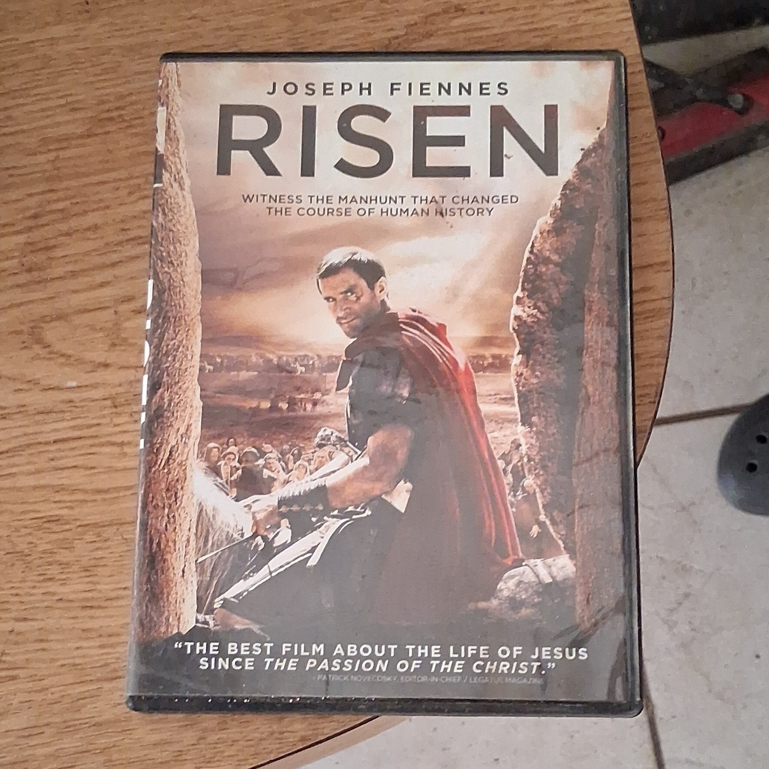 Sony Risen DVD Joseph Fiennes PG-13 Feature Commentary Tall DVD Case