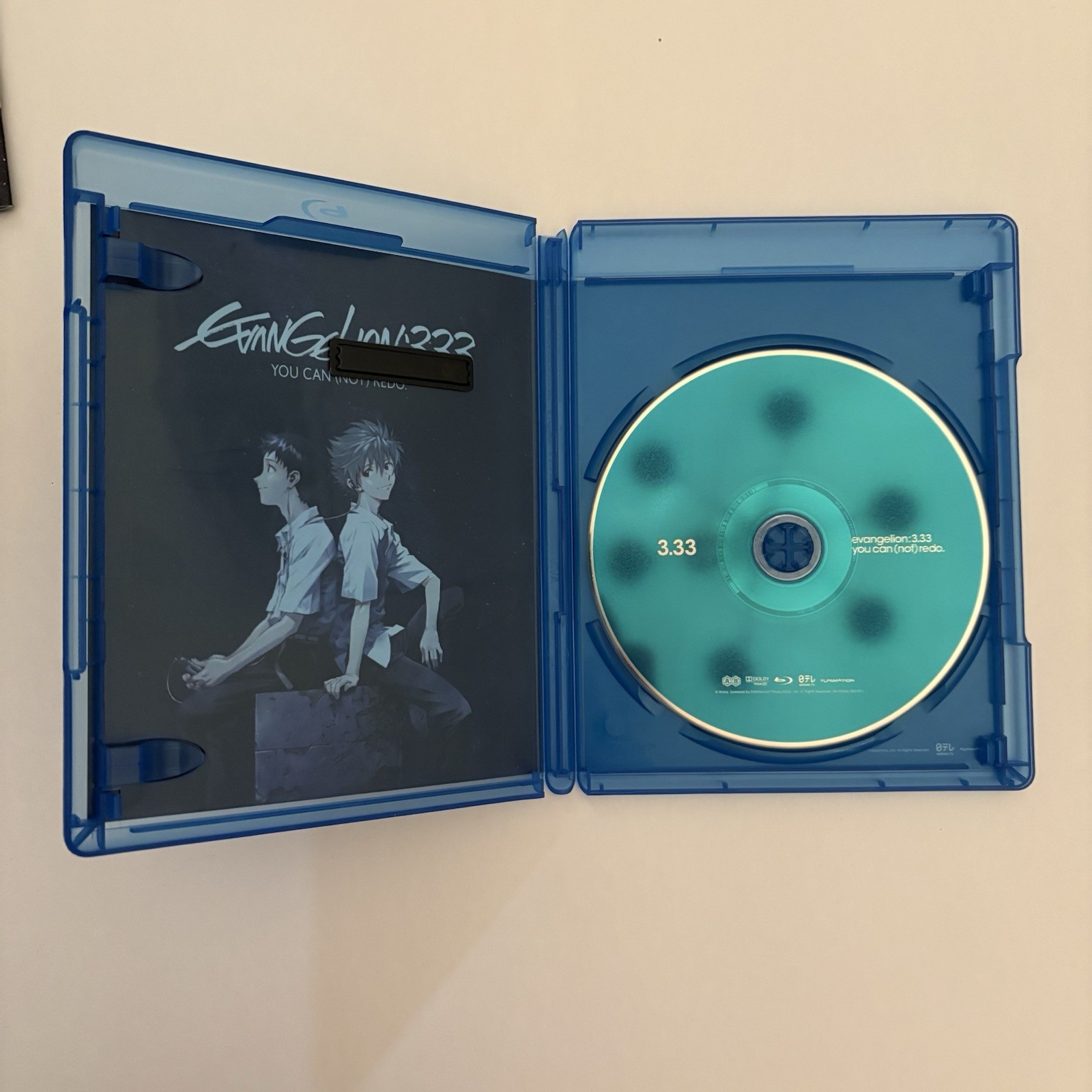 Evangelion 3.33: You Can (Not) Redo Bluray ANIME