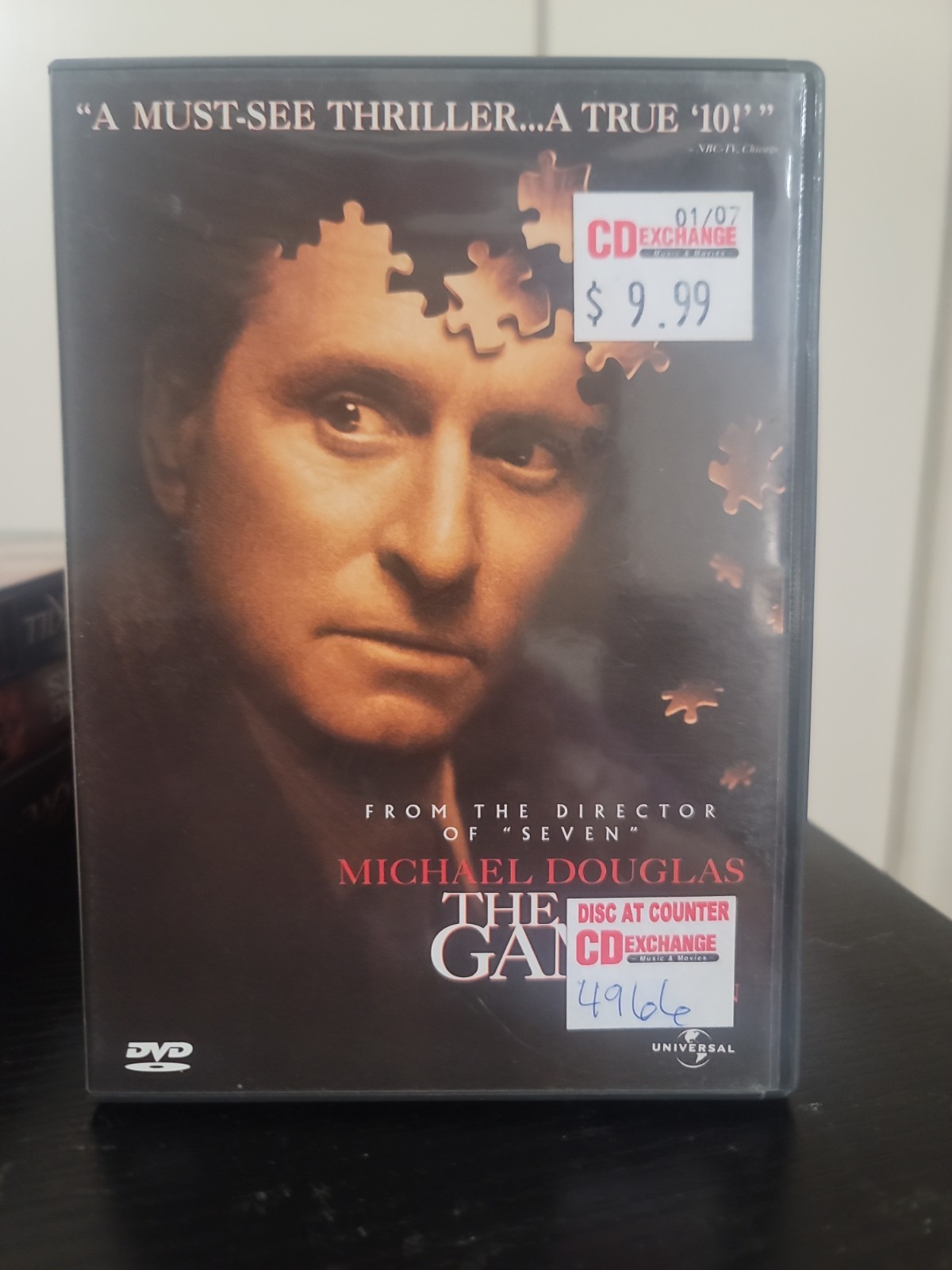The Game (DVD 1997) Michael Douglas – Sean Penn – David Fincher