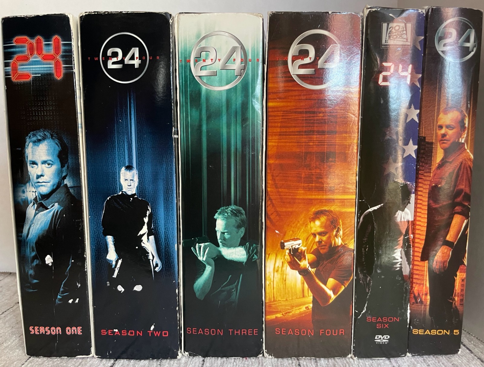 24 SEASONS 1-6 DVDS-KIEFER SUTHERLAND
