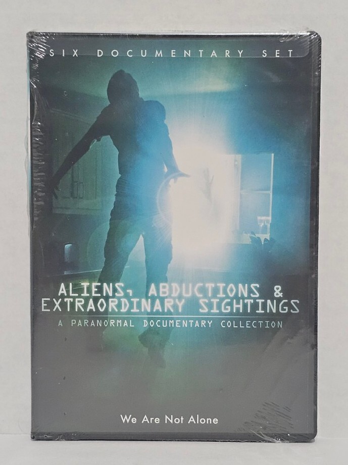 Aliens Abductions Extraordinary Sightings DVD 2011 TV14 12 Hrs 6 Documentary New