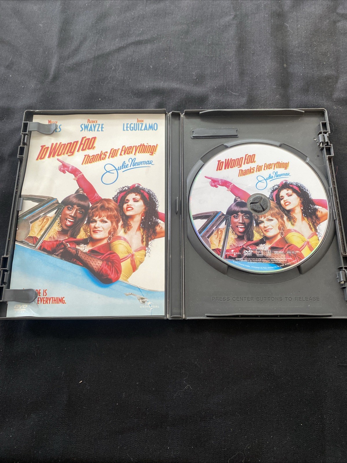 To Wong Foo Thanks for Everything Julie Newmar – DVD – GOOD FREE SHIP