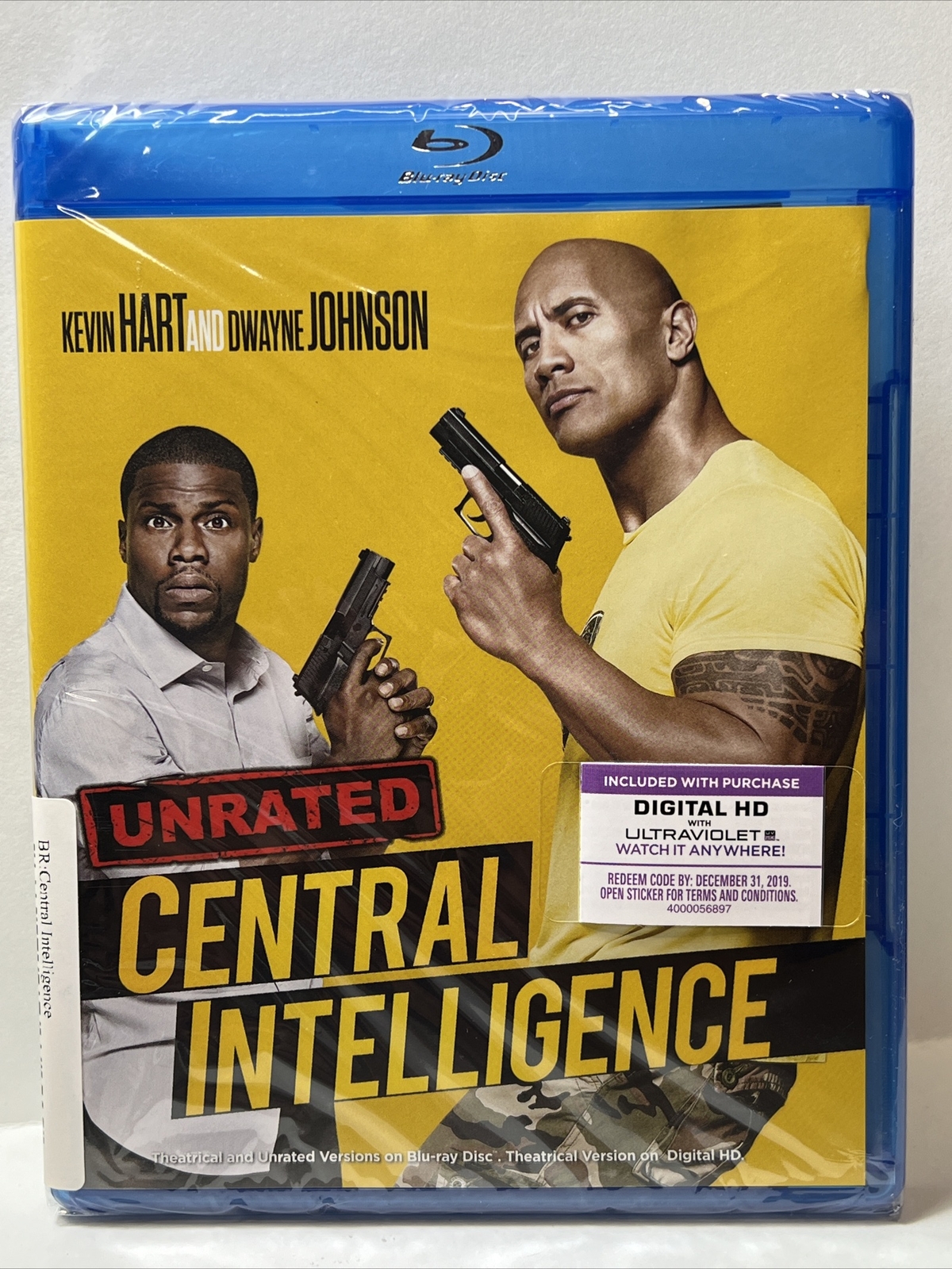 Central Intelligence (Blu-ray, 2016)