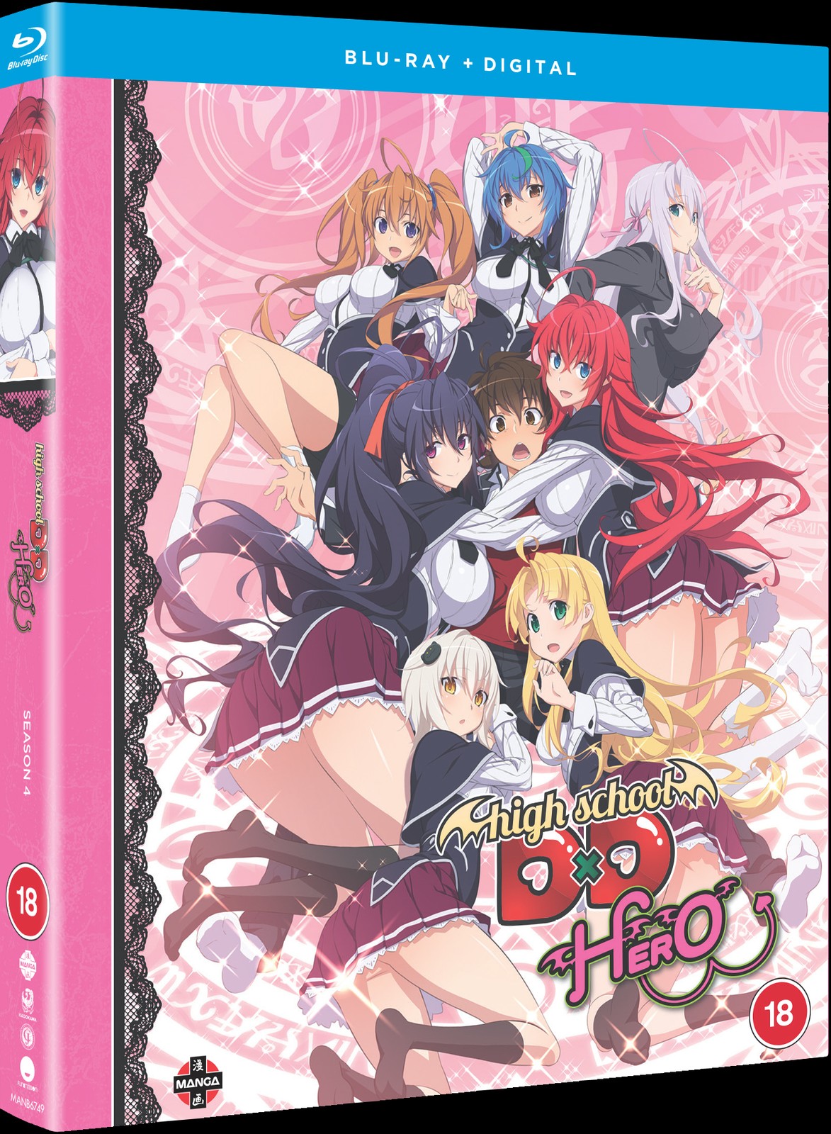 High School DxD HERO (Season 4) – Blu-ray + Free Digital C (Blu-ray) (UK IMPORT)
