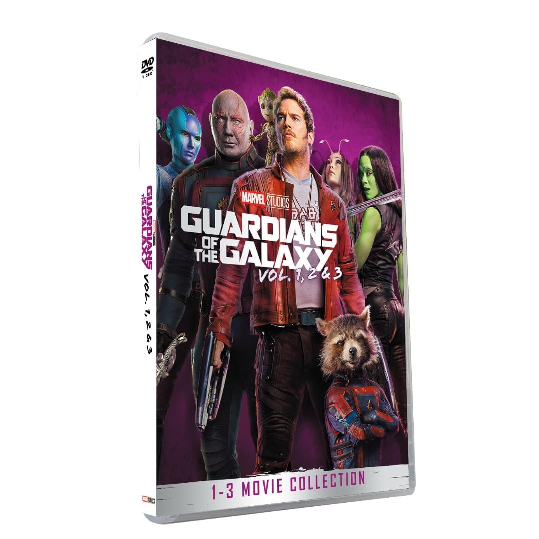 Marvel Studios The Guardians of the Galaxy Vol 1, 2 & 3 (DVD)