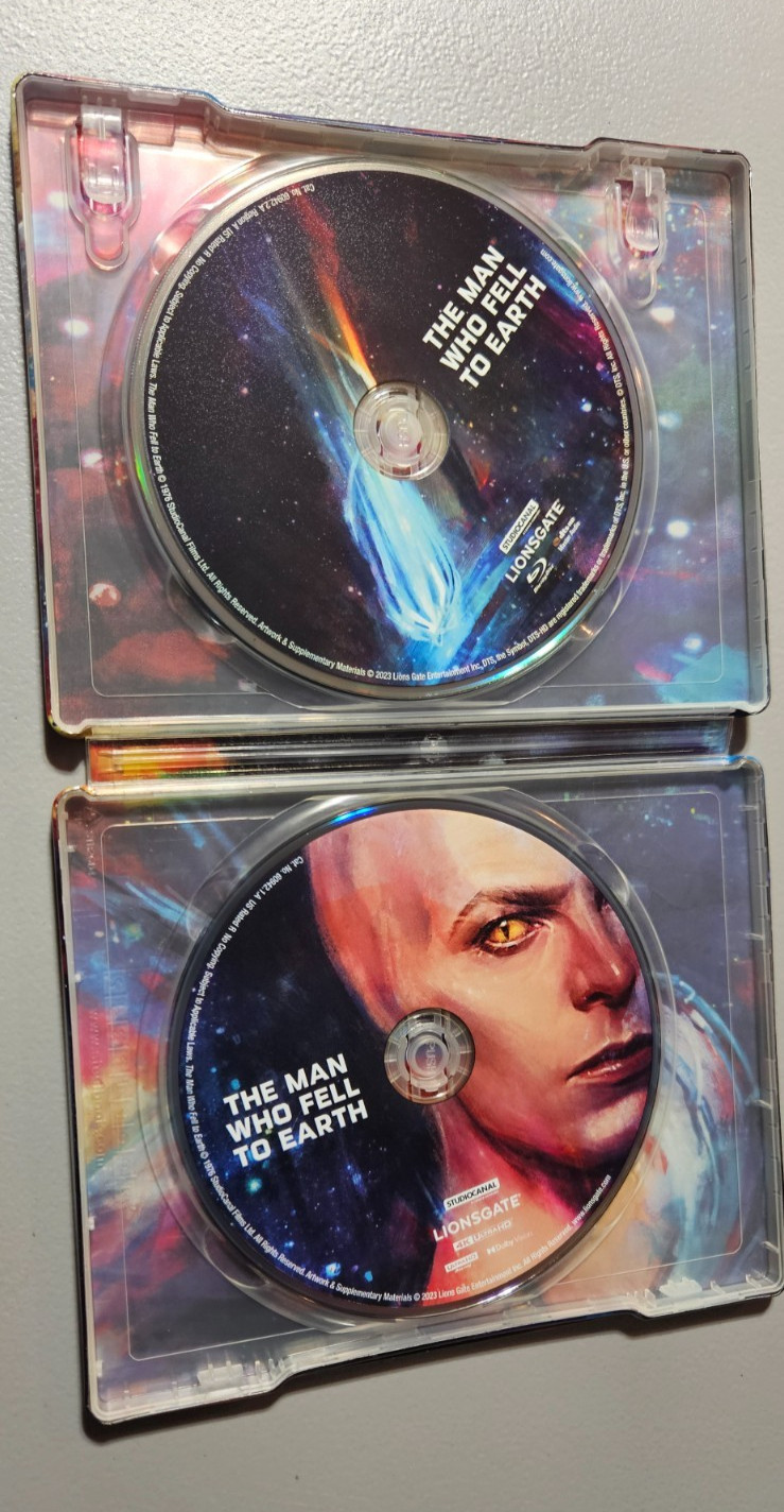 OOP The Man Who Fell to Earth (4K Steelbook) Best Buy Exclusive, no digital