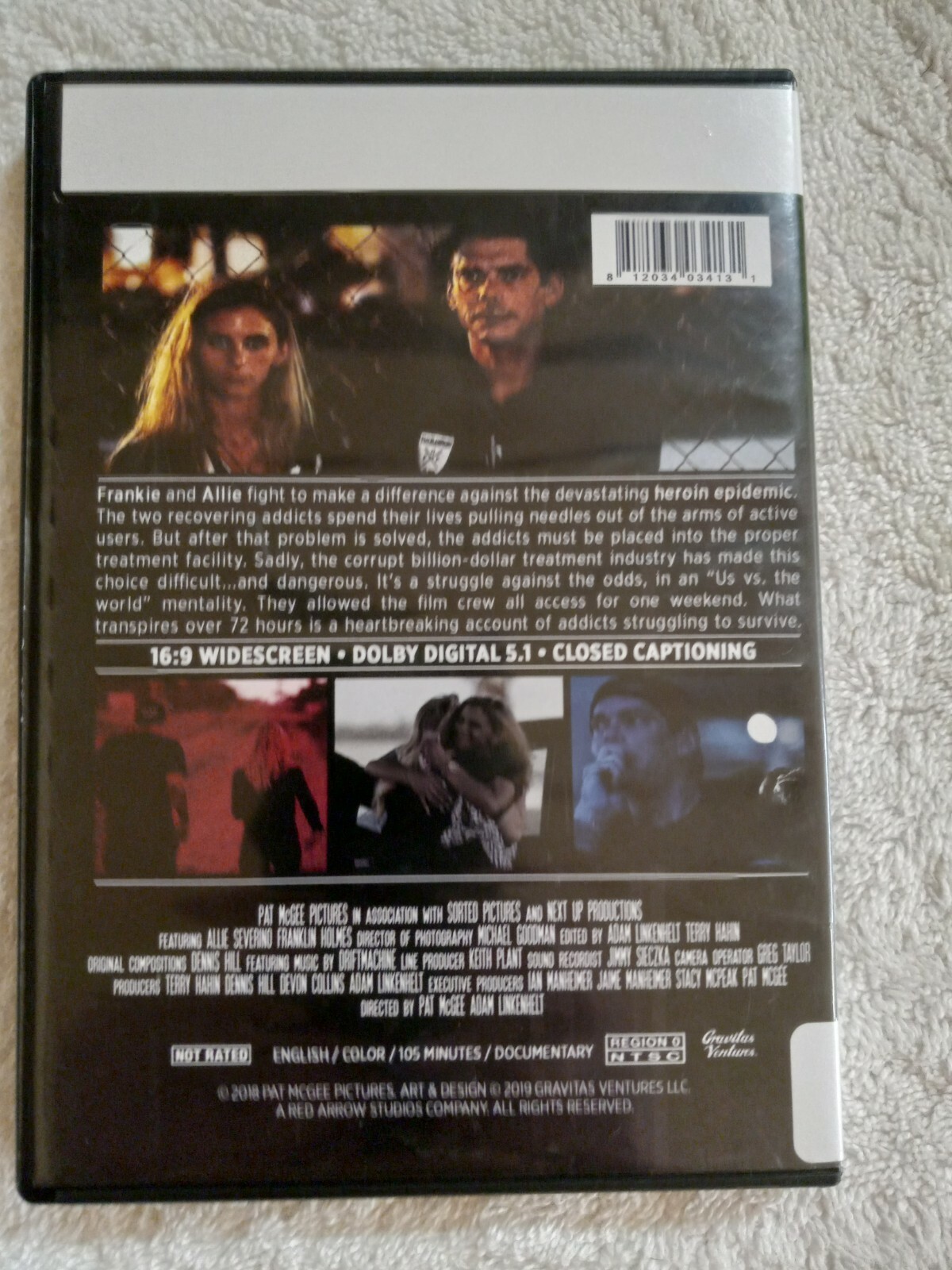 American Relapse (DVD, 2019, 105 minutes, Widescreen, Not Rated)