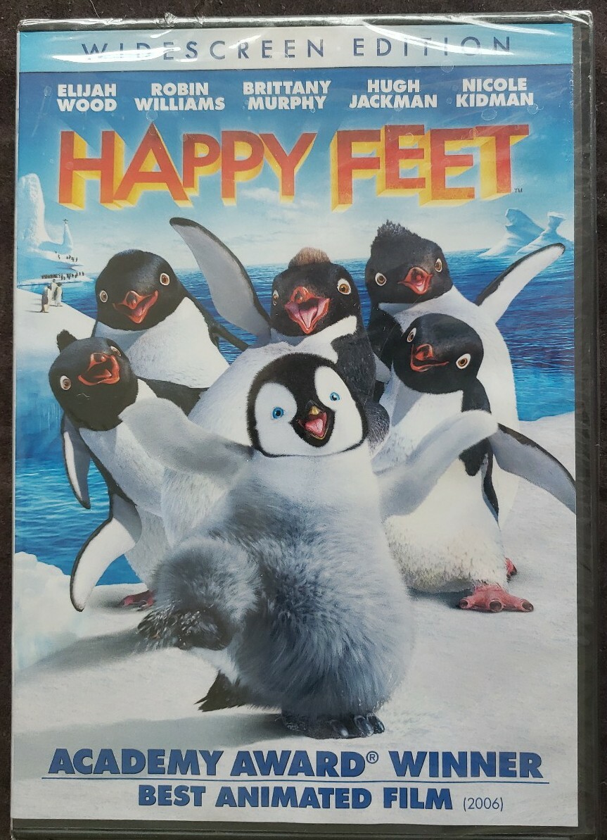 Happy Feet (DVD, 2007, Widescreen) Brand New Factory Sealed 100% Guaranteed