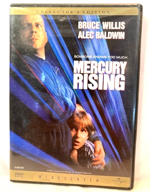DVD – Mercury Rising – Bruce Willis – Alec Baldwin