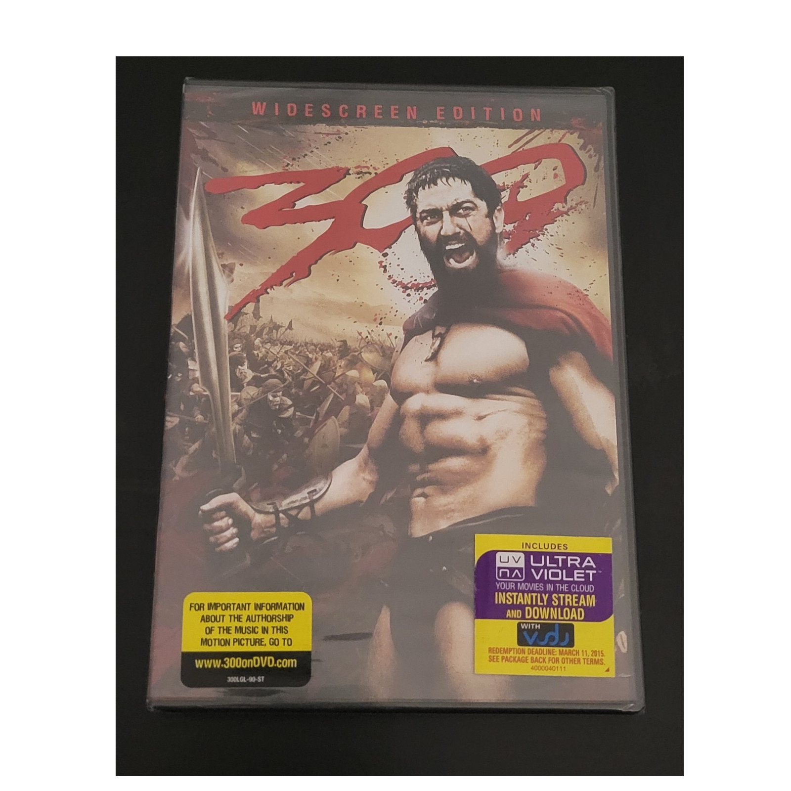 Warner Home Video 300 DVD Widescreen Edition Commentary R 116 min Eng/Fre Subs