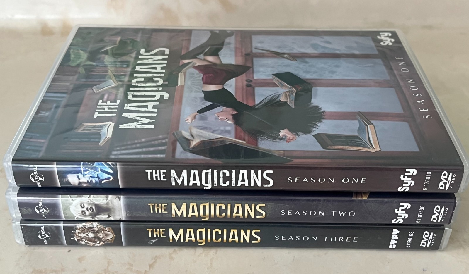 THE MAGICIANS COMPLETE SEASONS ONE 1+TWO 2+THREE 3 on DVD SyFy Sci-Fi TV Series