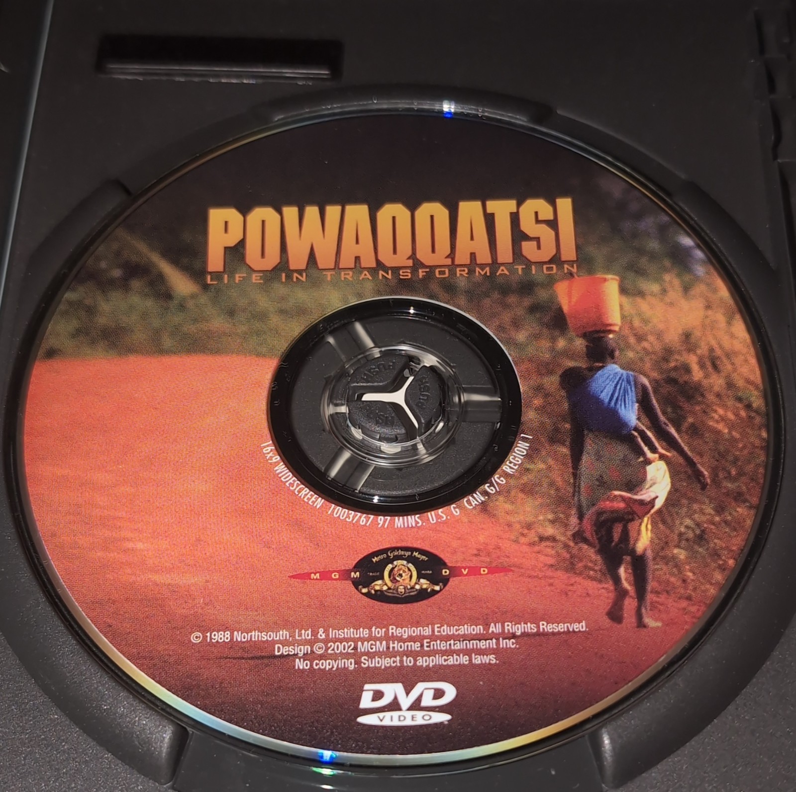 MGM Home Entertainment Powaqqatsi DVD Godfrey Reggio Philip Glass Documentary