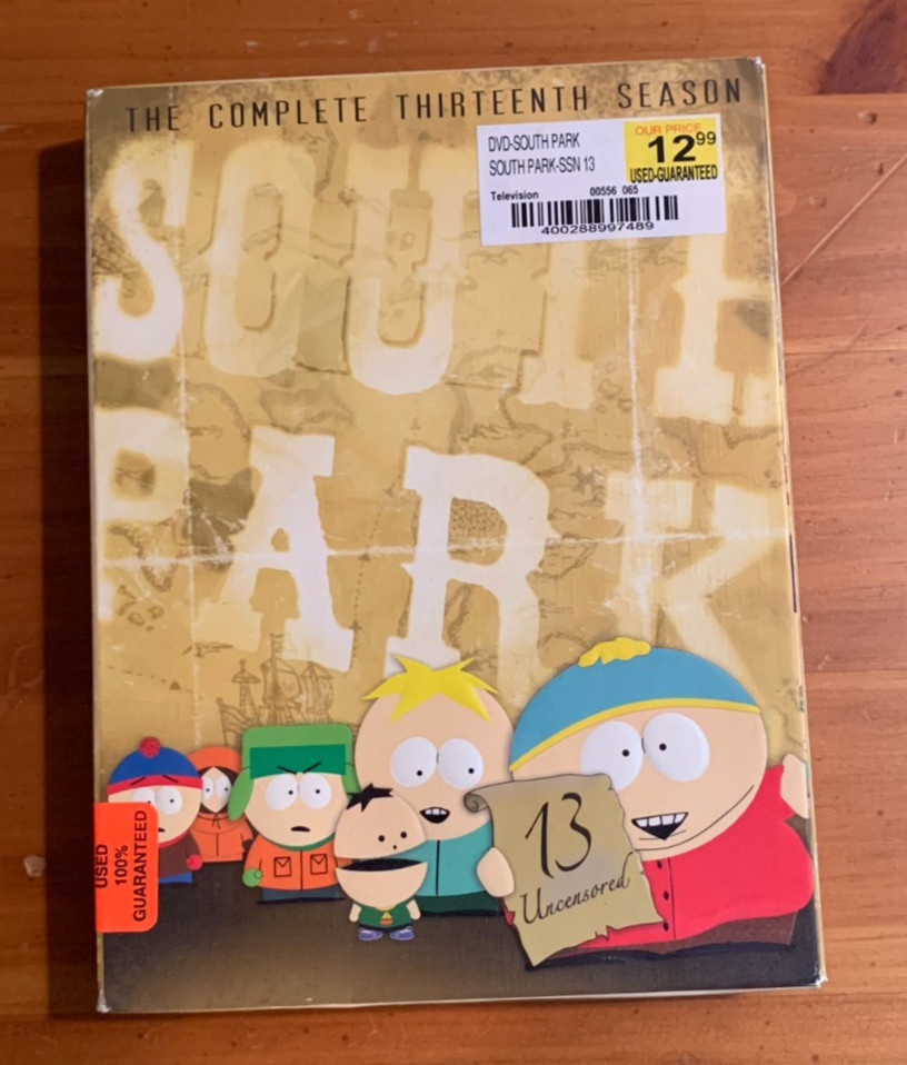 South Park: the Complete Thirteenth Season (DVD, 2009) South Park Season 13 DVD
