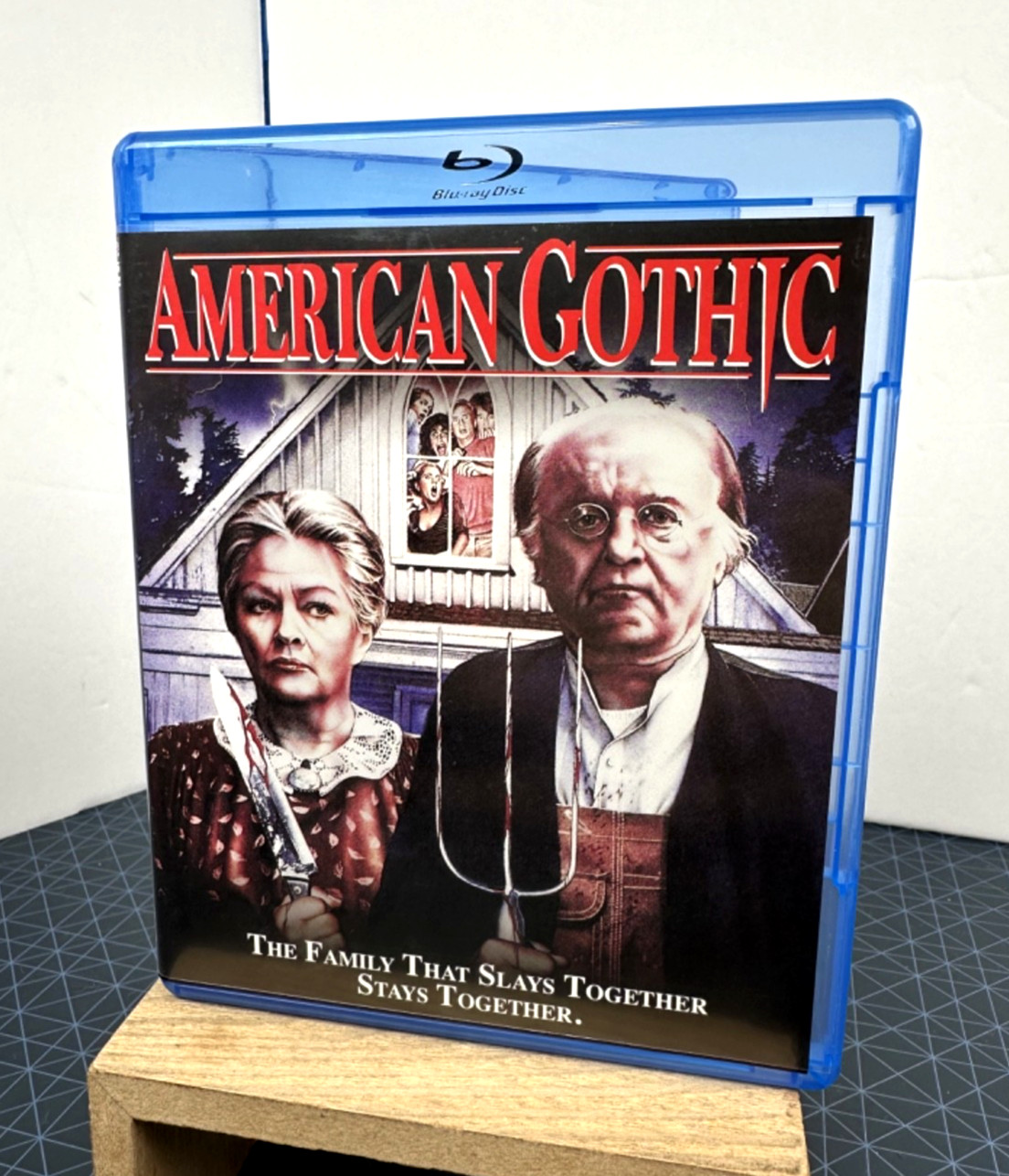 American Gothic (Blu-ray, 1988, Scream Factory) Rod Steiger, Horror, OOP!