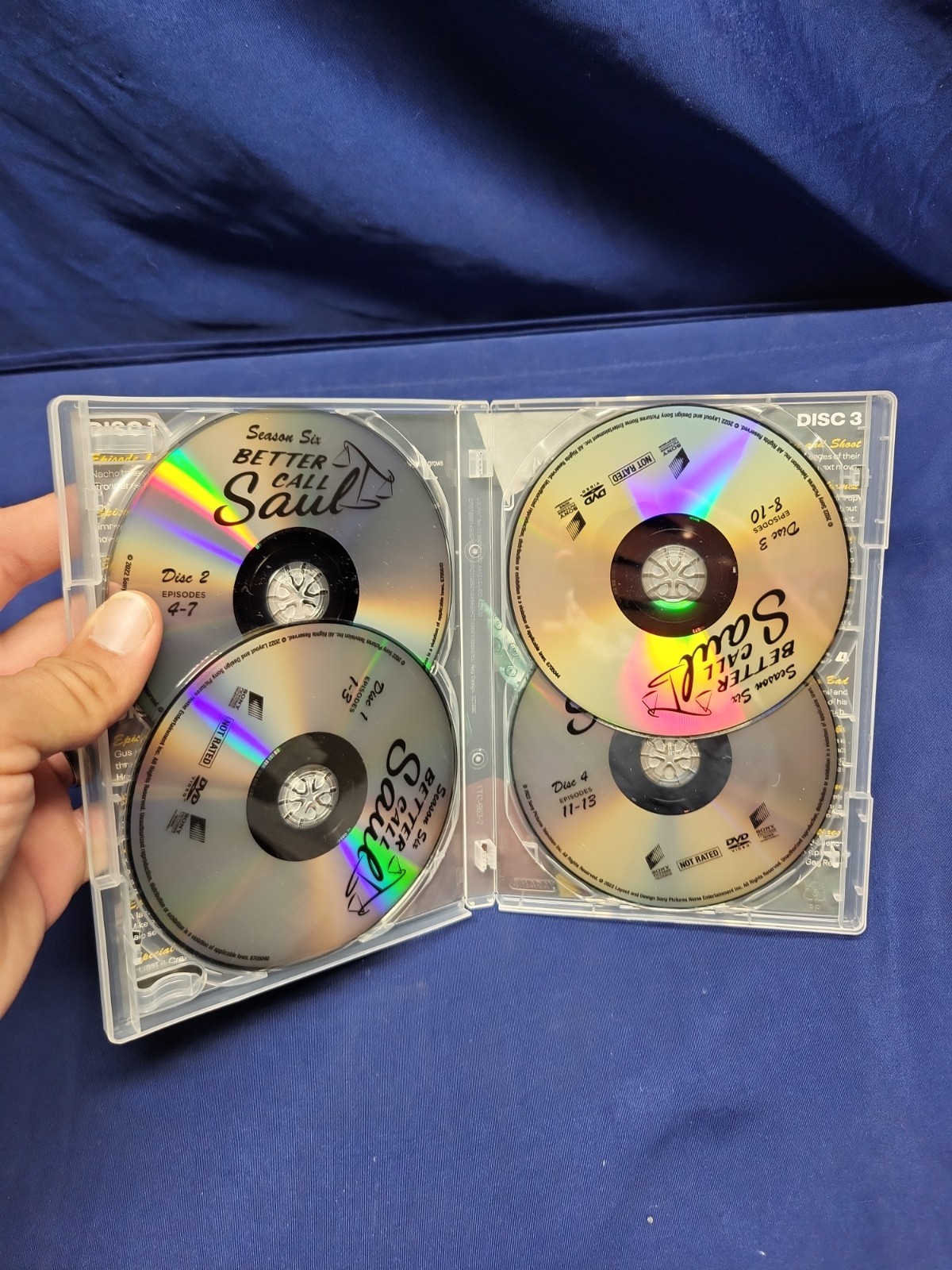 Better Call Saul 6th Season Six 6 (DVD 2022) LAST FINAL ENDING FINALE