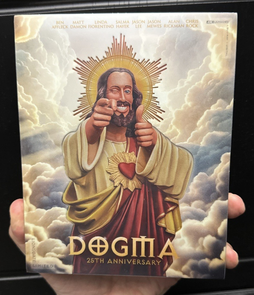 Dogma 4K + Blu-ray + Digital Lionsgate Limited Exclusive Steelbook Sealed NEW