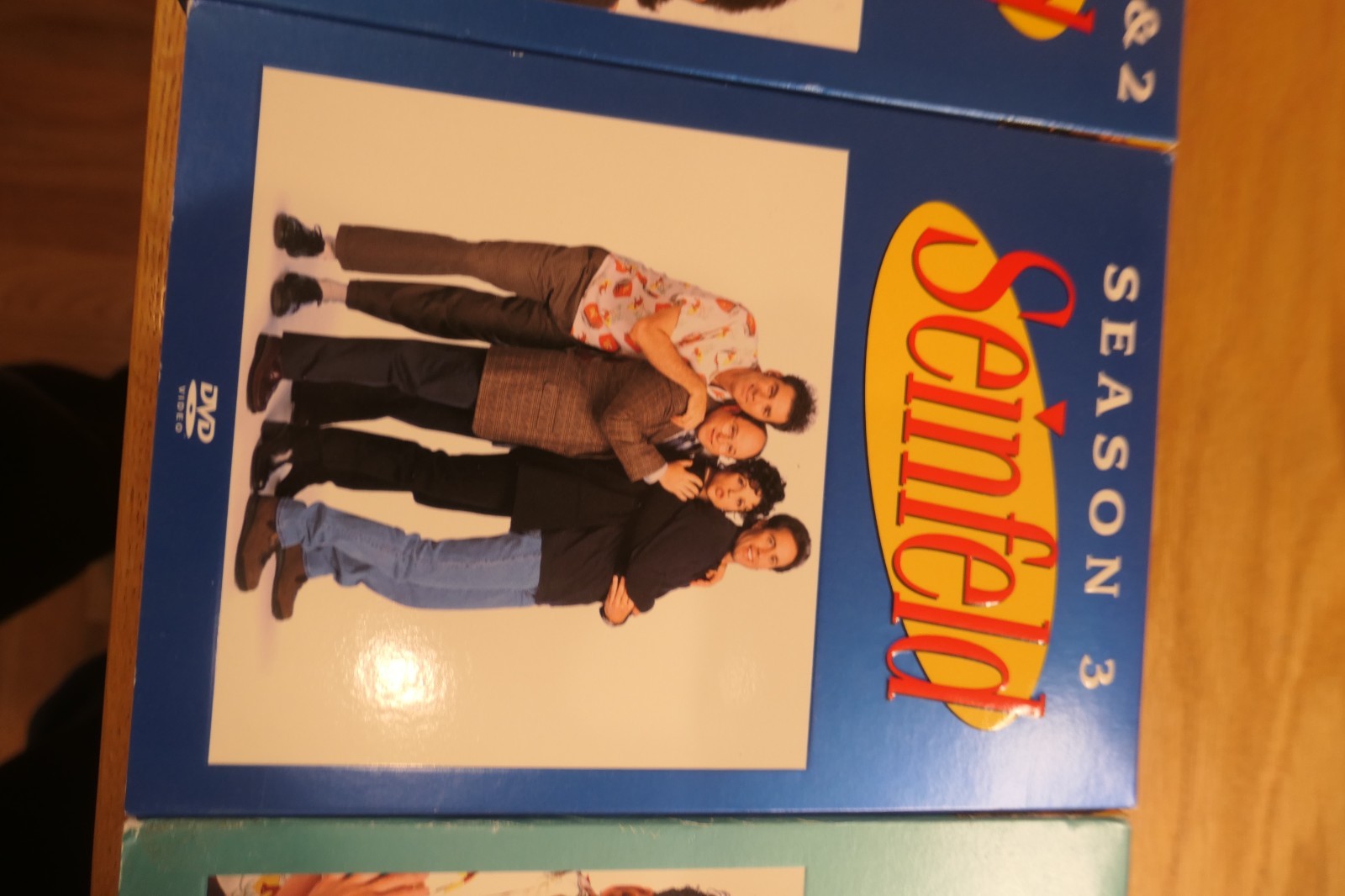 Jerry Seinfeld DVD Seasons 1-5. Season 5 is unopened in original packaging