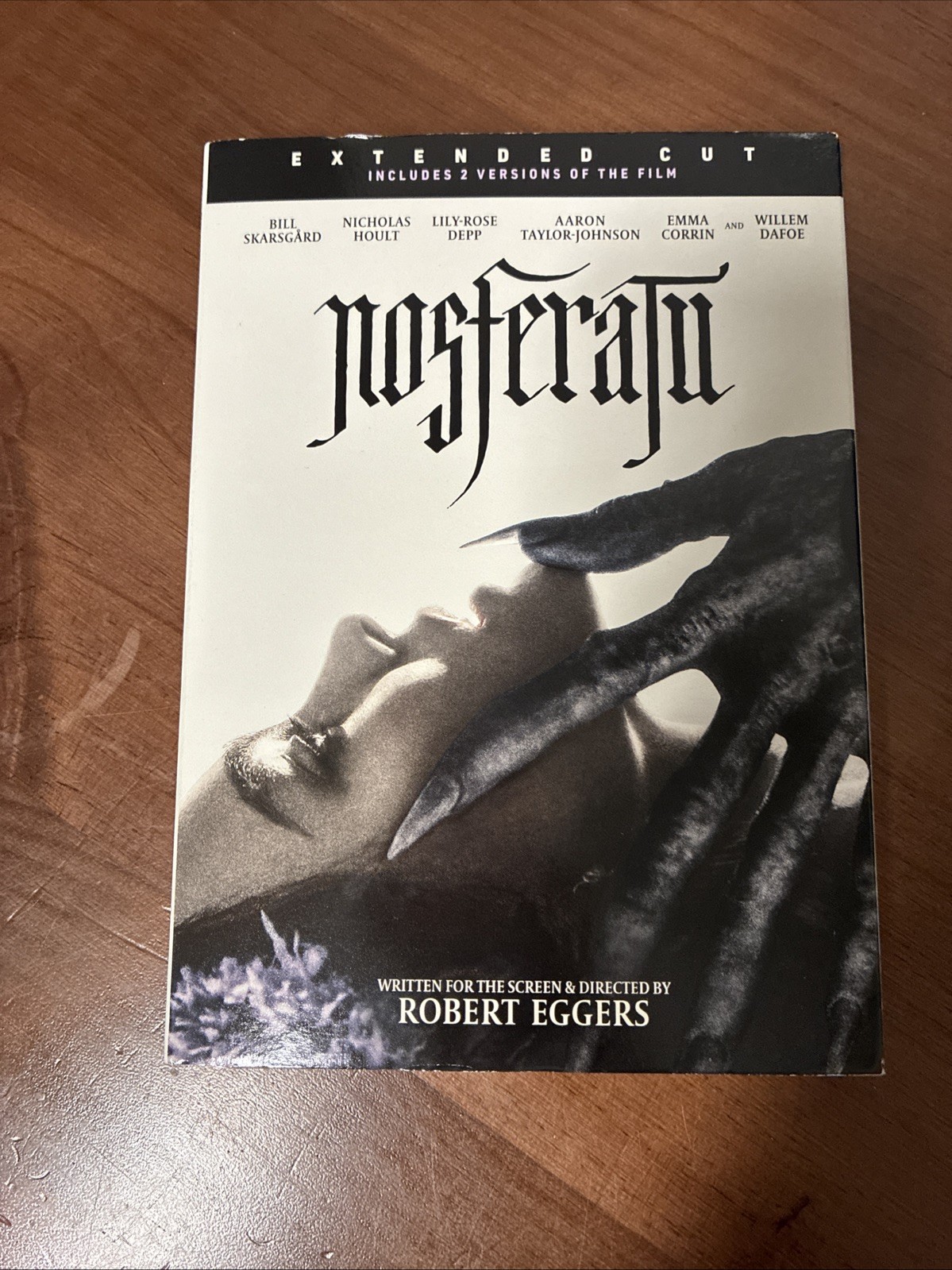 Nosferatu Extended Cut (DVD, 2025) Lil Rose Depp Vampire Dracula New