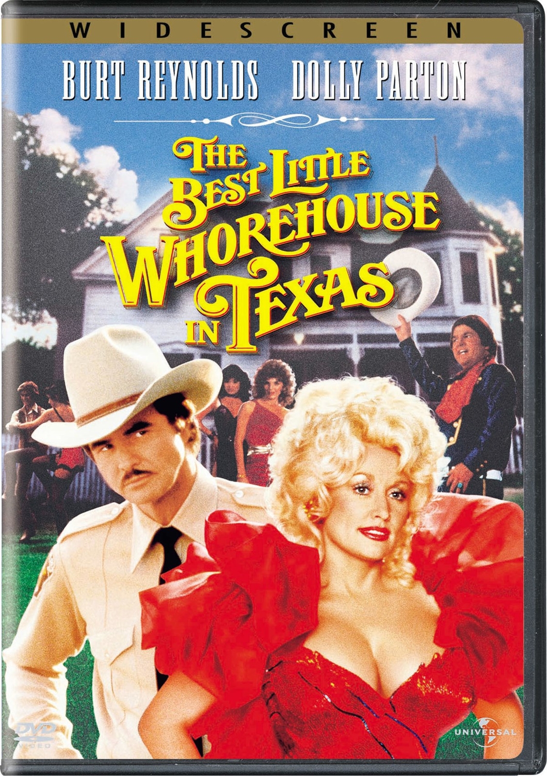 The Best Little Whorehouse in Texas (1982) DVD Burt Reynolds NEW