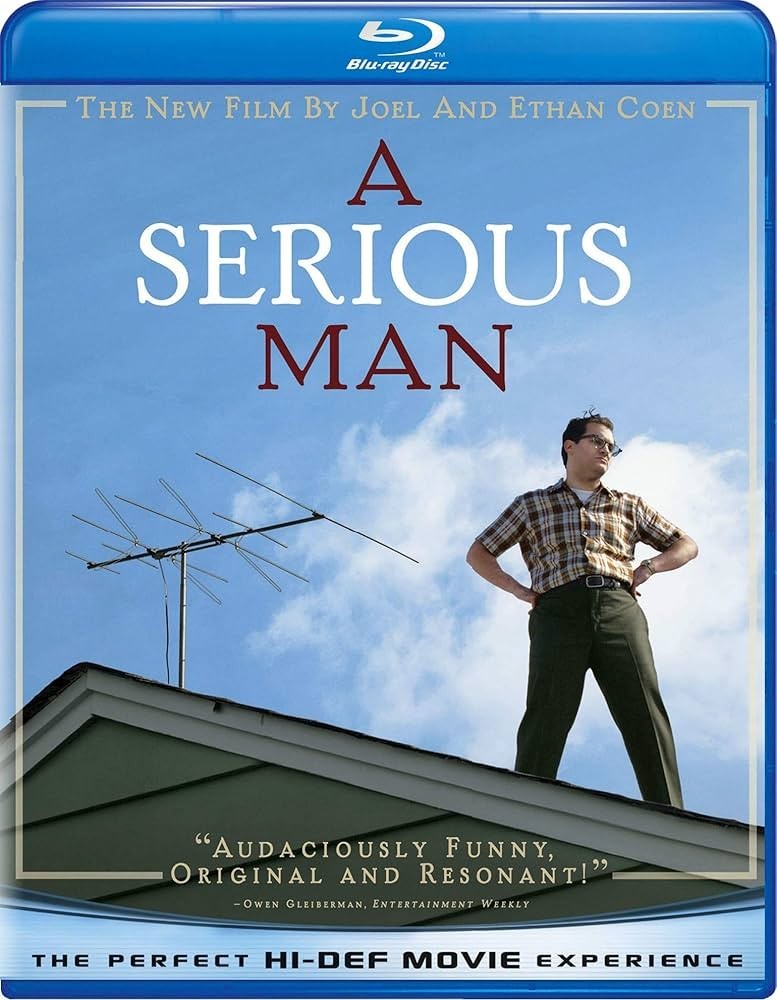 A Serious Man [Blu-ray] 2009 Joel & Ethan Coen; Dark Comedy Classic!