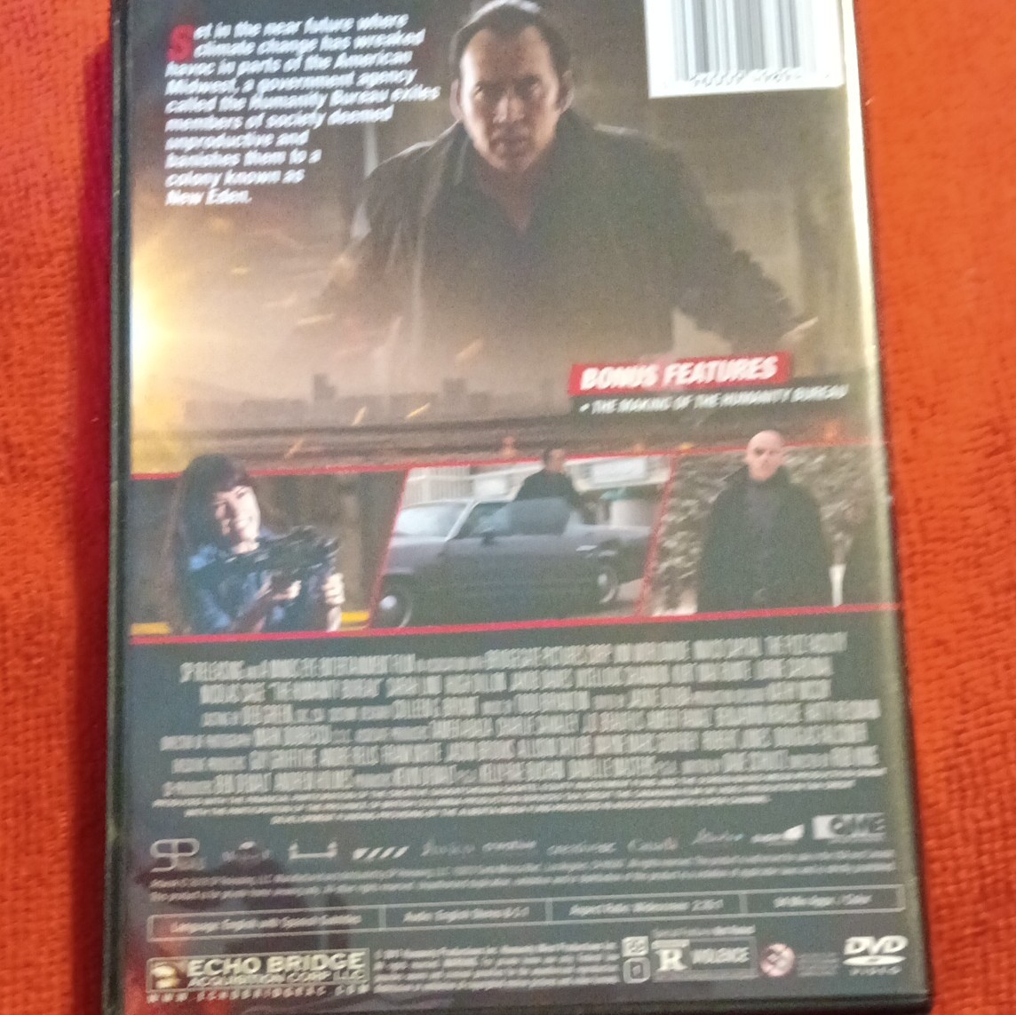 Echo Bridge The Humanity Bureau DVD 2017 R Widescreen NTSC 94 min Cage