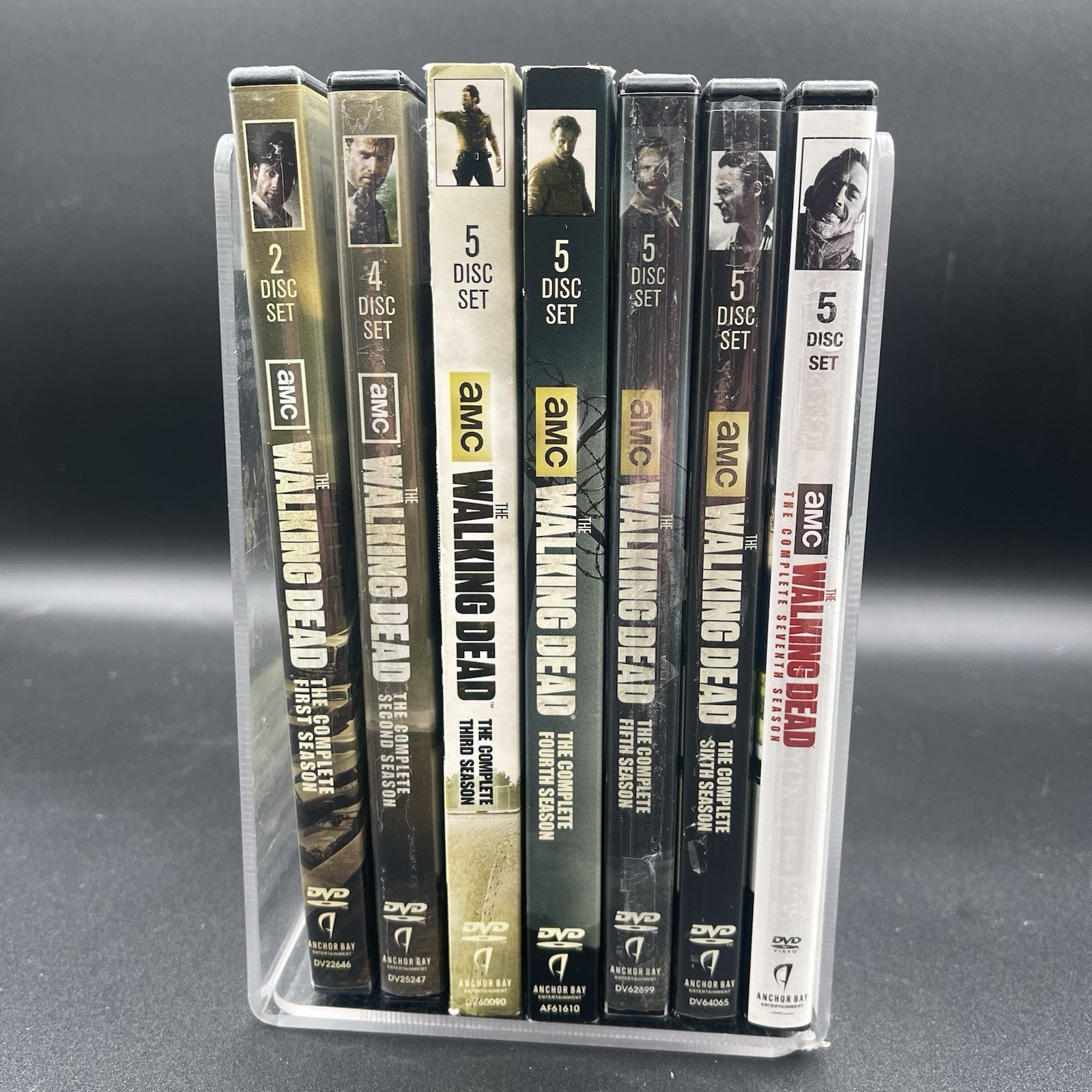 AMC’s The Walking Dead Seasons 1 – 7 DVD’s: Great Preowned Condition!