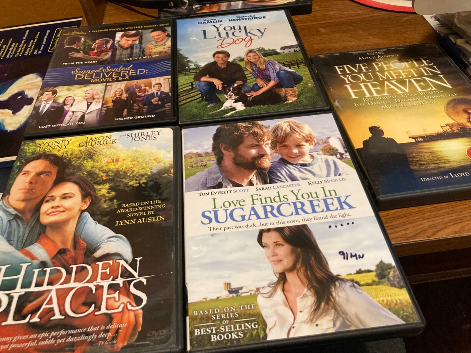 Lot of 8 Hallmark DVDs Various – See List
