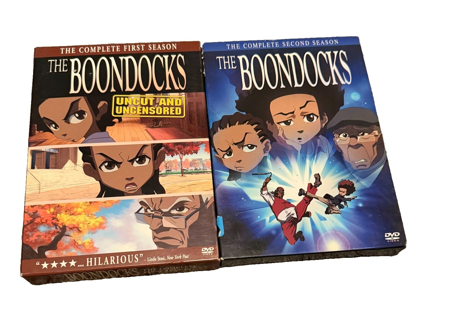 The Boondocks DVD Lot! Seasons 1 & 2 VG Condition
