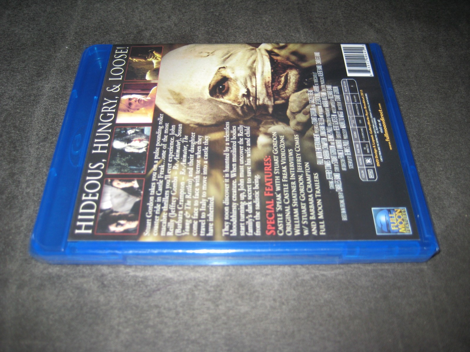 CASTLE FREAK – (BLURAY 2013) BRAND NEW – RATED R – WIDESCREEN – HORROR -THRILLER