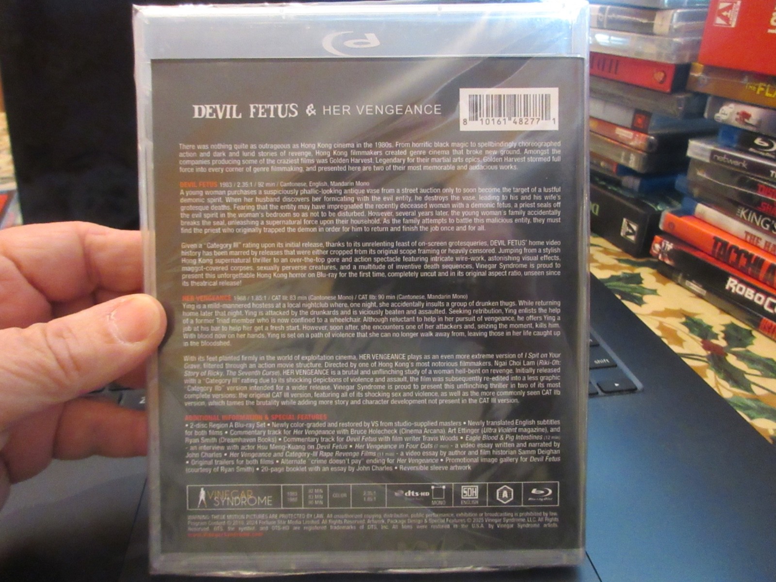 Devil Fetus & Her Vengeance (Blu-ray, 2025) chinese horror demons possession NEW