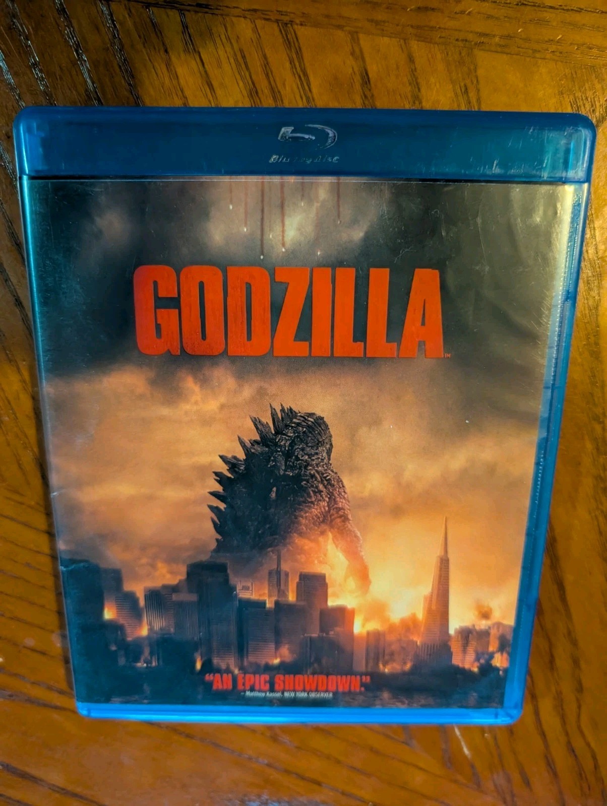 Godzilla Blu-Ray Gareth Edwards Elizabeth Olsen Aaron Taylor-Johnson