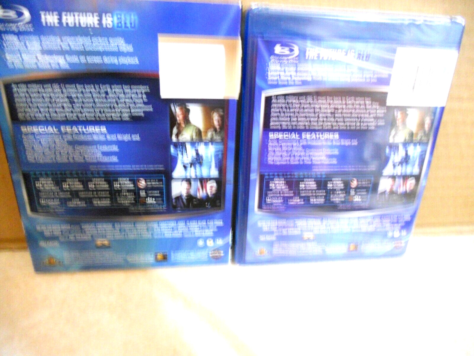 VARIES: ALL NEW “STARGATE CONTINUUM/FORREST GUMP SAPPHIRE ED/NATURAL BORN KILLER
