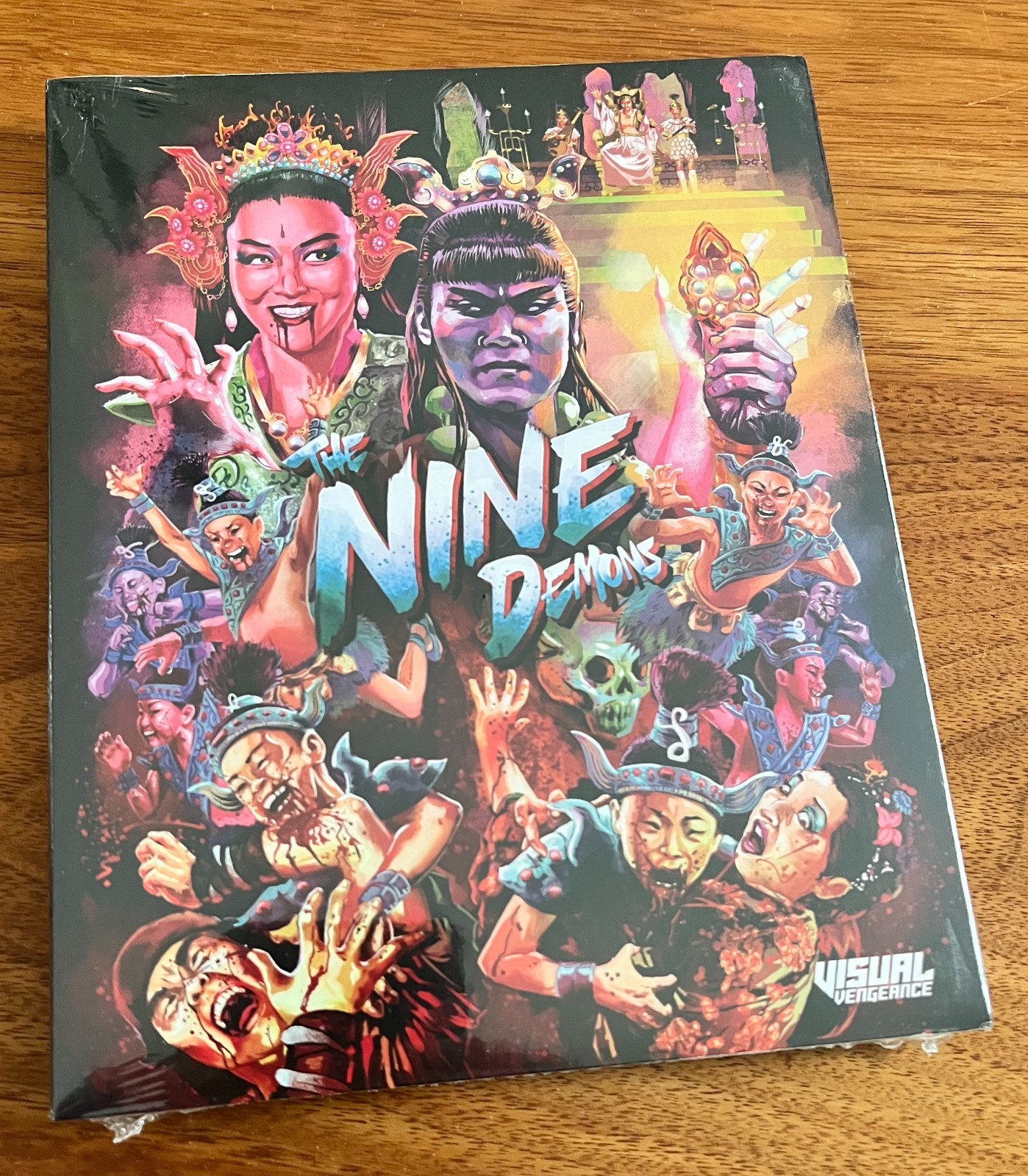 The Nine Demons (Visual Vengeance Bluray w/ Slipcover/Mini-Poster/ & More) NEW