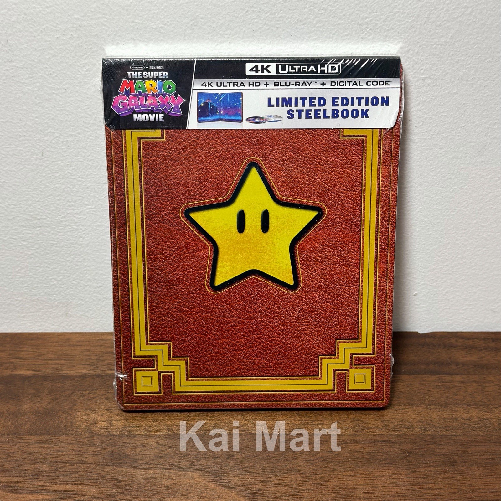 The Super Mario Galaxy Movie 4K Ultra HD Blu-ray Steelbook – SHIPS TODAY